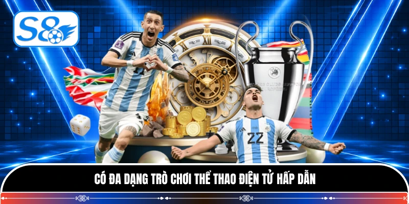 Có đa dạng trò chơi thể thao điện tử hấp dẫn