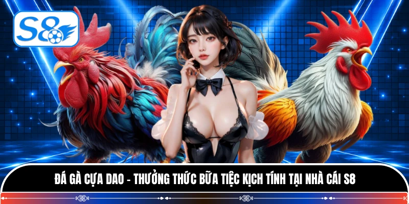 Đá Gà Cựa Dao - Thưởng Thức Bữa Tiệc Kịch Tính Tại Nhà Cái S8