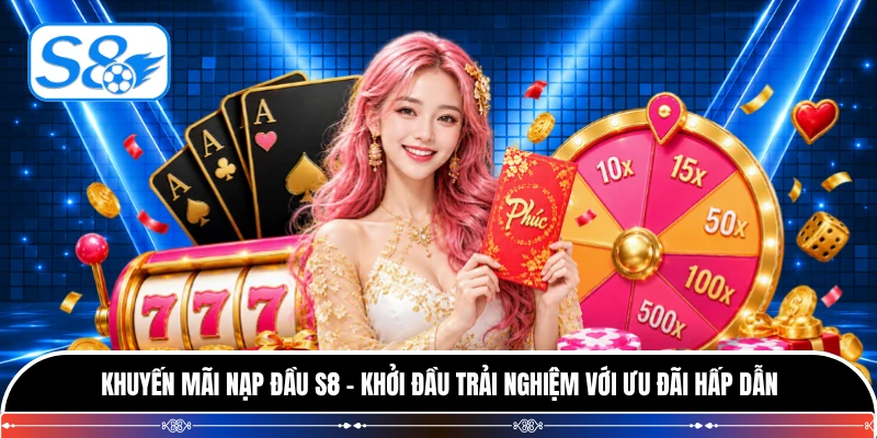 Khuyến Mãi Nạp Đầu S8 - Khởi Đầu Trải Nghiệm Với Ưu Đãi Hấp Dẫn